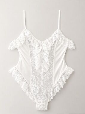 VTG 1980’s Lace Lingerie Bodysuit